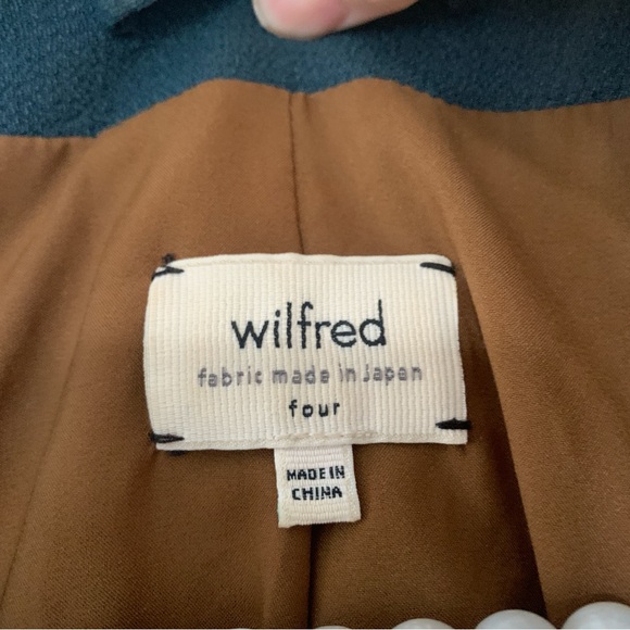 Aritzia Wilfred Exquis Jacket Blazer In Lake - Picture 9 of 10